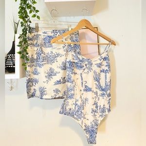 Bodysuit and Skirt MATCHING SET